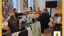 Hanna Sarkkinen vieraili Hyviksellä 29.8.