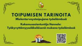 Työkyvyttömyyseläkeläisenä työelämässä