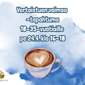 Sydämellisesti tervetuloa nuorten aikuisten vertaistapahtumaan pe 24.4. klo 16-18 🧡 Ohjelmassa kokemusasiantuntija Teem...