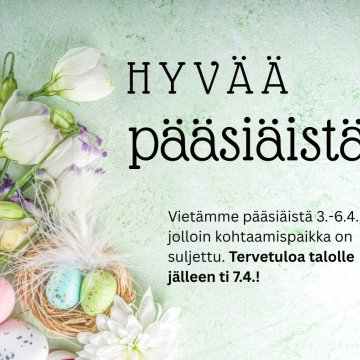 Hyvän mielen talon väki toivottaa Hyvää pääsiäistä ja laskeutuu tältä päivältä pääsiäisen viettoon. 🐣Tässä koottuna ens...