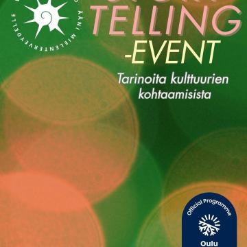 STORYTELLING EVENT -TARINOITA KULTTUURIEN KOHTAAMISESTA At Hyvän mielen talo on 20 March, 17:00–19:00 🐚In the Storytell...