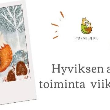 Toivotamme sinulle rentouttavaa ja hyvää viikonloppua – ota aikaa itsellesi ja nauti pienistä hetkistä 🧡 Hyviksen ketun...