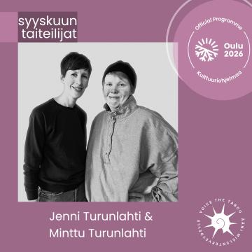 🖤Syyskuun taiteilijat: Turunlahden sanaversomo Turunlahden sanaversomo on yhteisölliseen ja eri yleisöjä aidosti osalli...