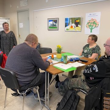 Kiitos teille eilen päättyneeseen Prospect-koulutukseen osallistuneille ja vertaisohjaajille Jaanalle ja Ville-Veikolle!...