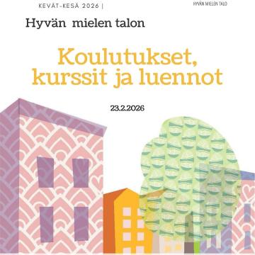 Tutustuthan kevään ja alkukesän koulutustarjontaamme. Tulossa ovat mm. 🍀Hyvinvoiva mieli -koulutus 11.4. ja 18.4.2026 �...