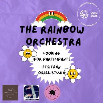 IN ENGLISH 🌈 RAINBOW ORCHESTRA Looking for participants! Join an open and inclusive sound and rhythm workshop exploring...