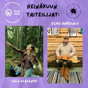 🌈 RAINBOW ORCHESTRA – tekijäesittely / facilitated by Lölä Vlasenko & Osmo Hakosalo Avoin ja mukaan ottava ääni- ja ryt...