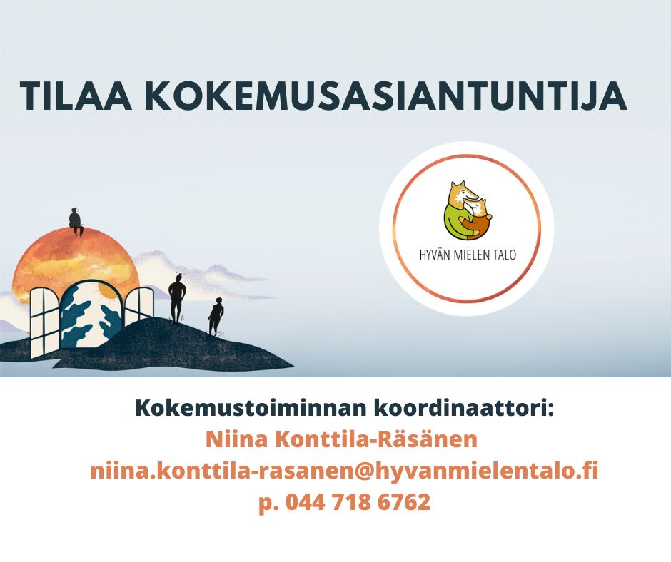 Teksti Tilaa kokemusasiantuntija